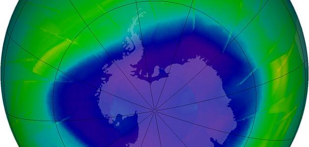 أين توجد طبقة الأوزون
