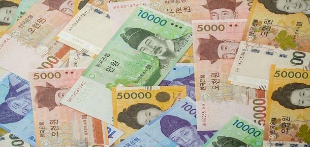 العملة الكورية الجنوبية