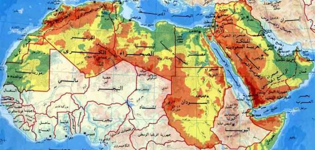 تقرير عن الوطن العربي