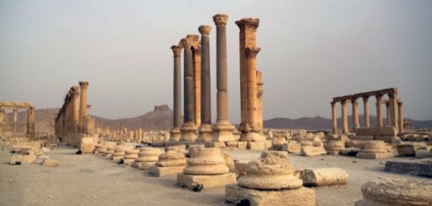 خاتمة بحث عن آثار سوريا