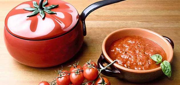 طريقة عمل معجون الطماطم