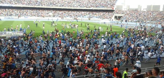 ظاهرة الشغب في الملاعب