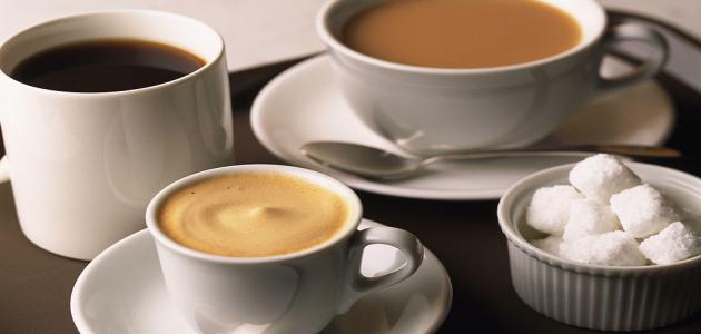 فوائد القهوة والشاي
