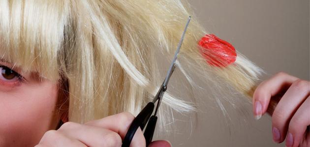 كيف أزيل العلك من الشعر