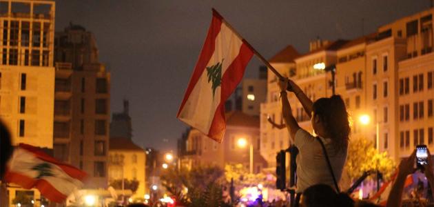 مساحة جمهورية لبنان العربية