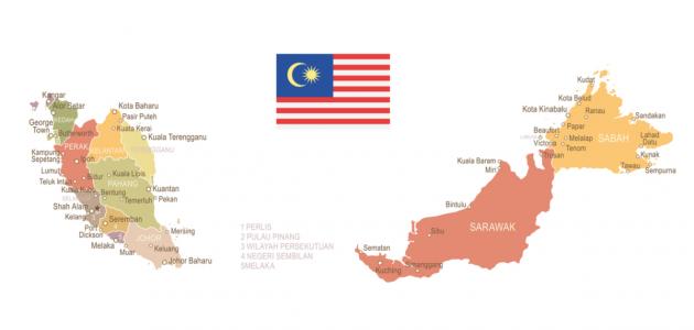 مساحة وعدد سكان ماليزيا