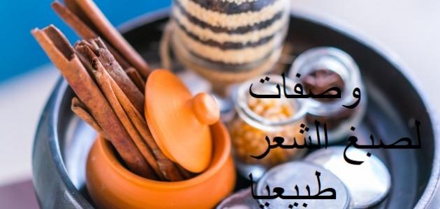 وصفات طبيعية لعمل صبغات الشعر